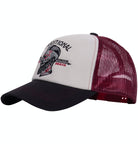 King Kerosin - Trucker Cap im kontrastierenden Design mit Frontstickerei «Traditional»