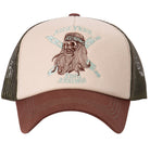 King Kerosin - Trucker Cap in Colour - Blocking Optik «Ride Free»