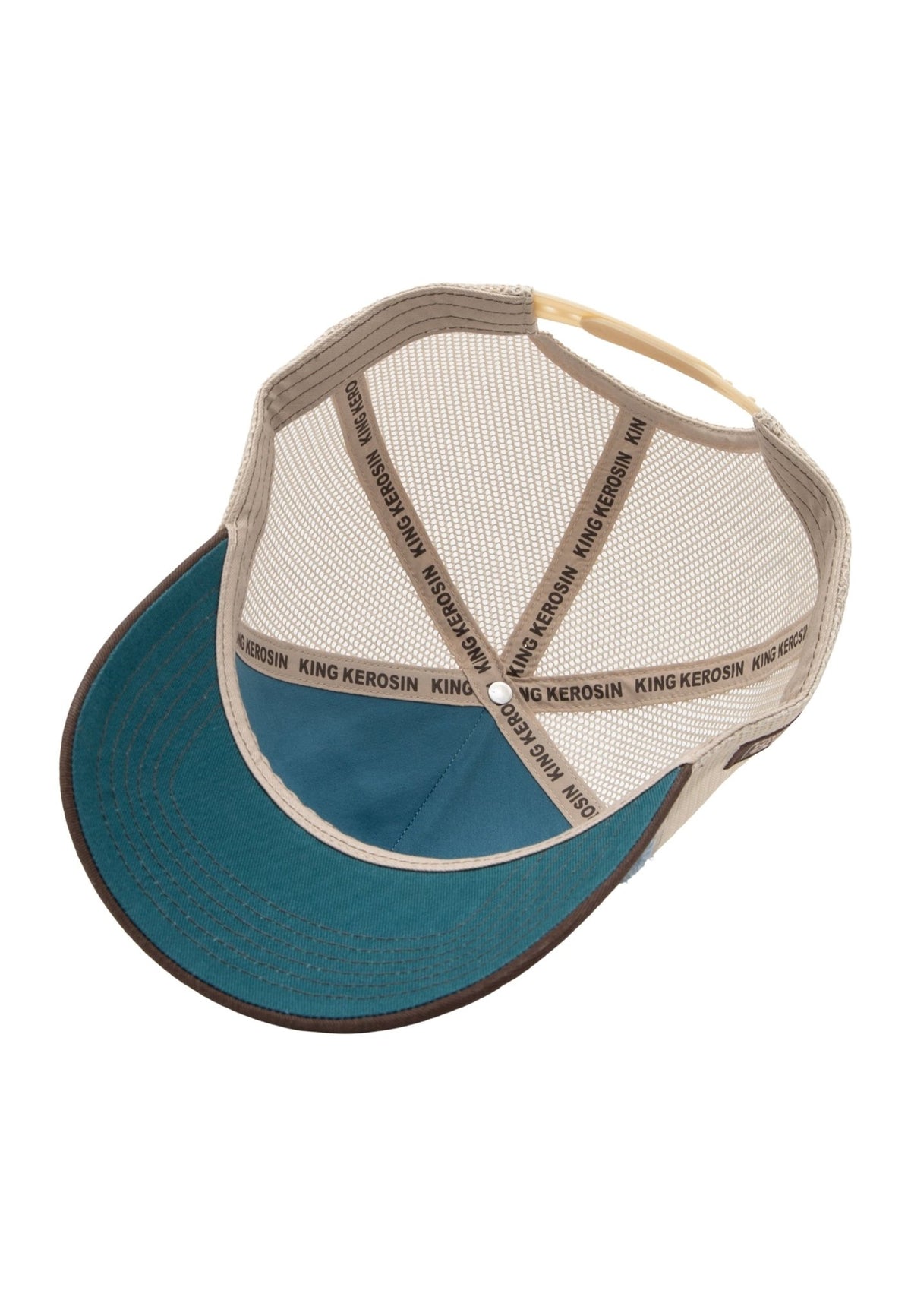 Trucker Cap in Hellblau – Trucker Cap von King Kerosin - Ansicht 8