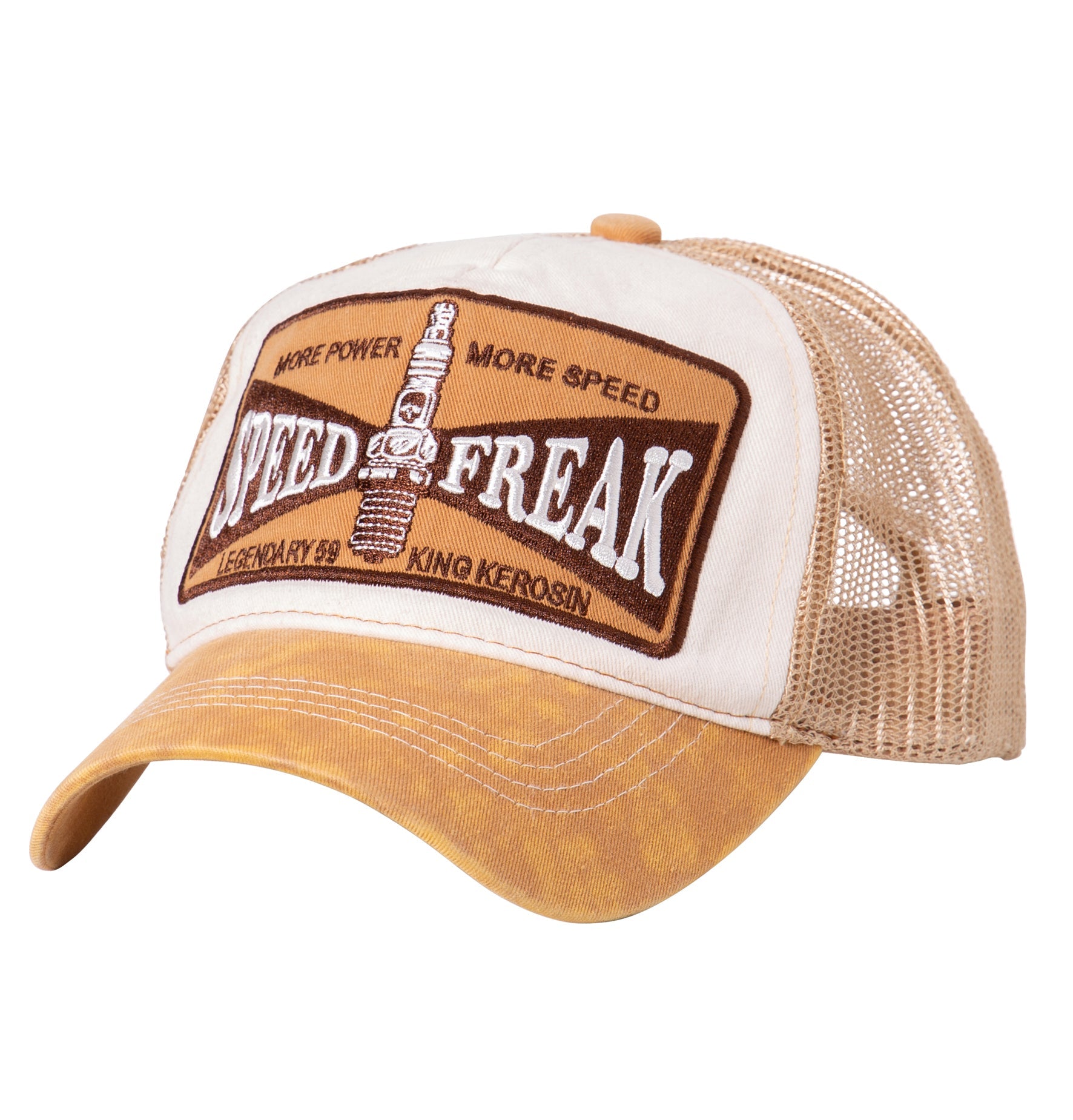 King Kerosin - Trucker Cap in Used - Optik «Speed Freak»