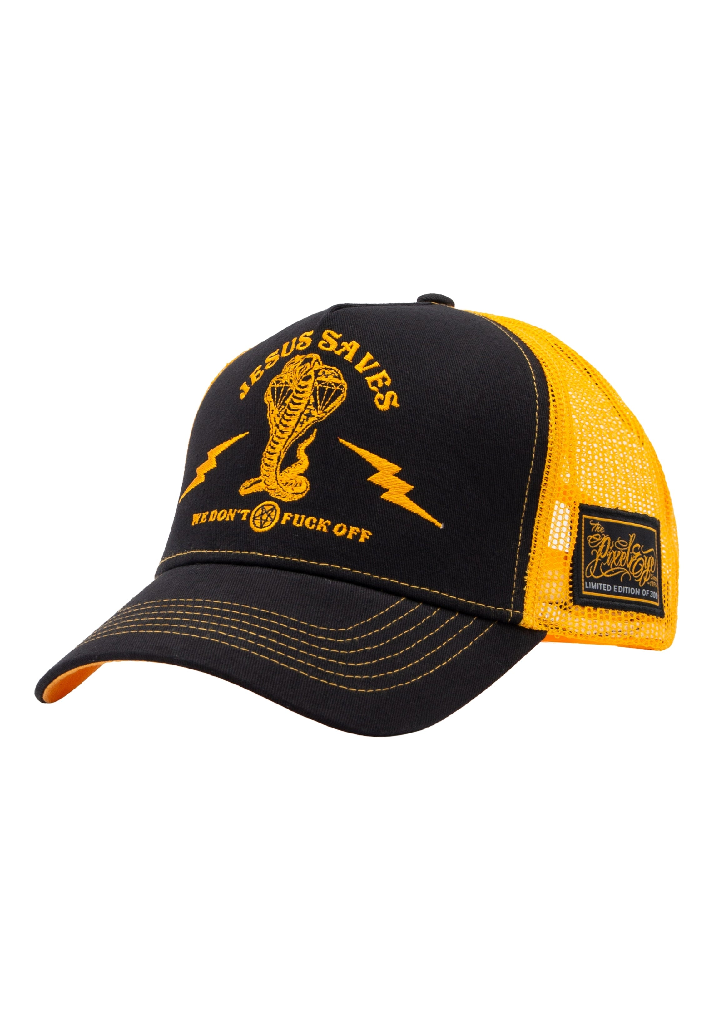 Trucker Cap «Jesus Saves» Trucker Cap von King Kerosin