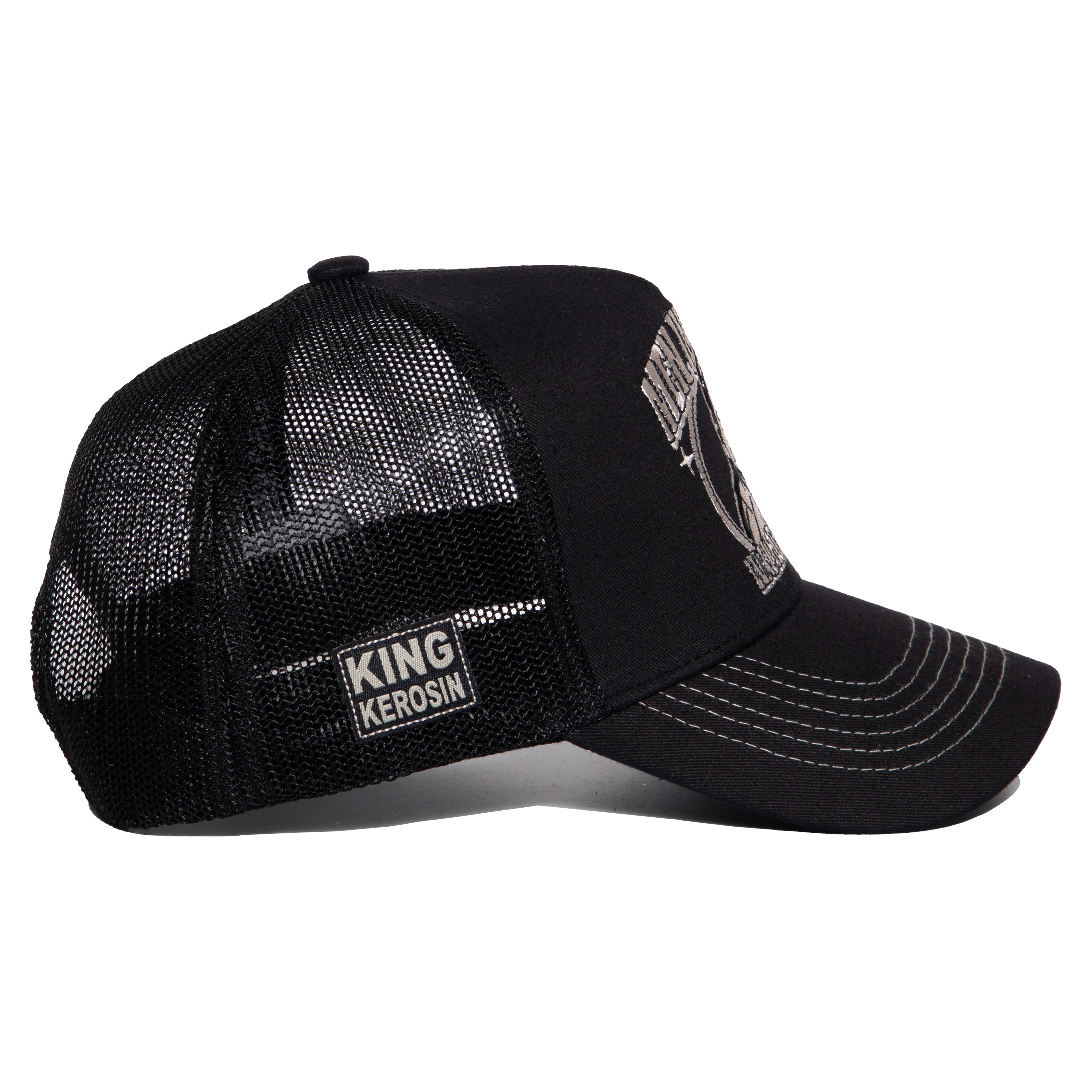 Trucker Cap «Man in Black» Trucker Cap von King Kerosin