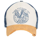 King Kerosin - Trucker Cap mit Biker Druck «Ride Free or Die»