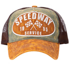 King Kerosin - Trucker Cap mit cooler Vintage - Waschung «Speedway»