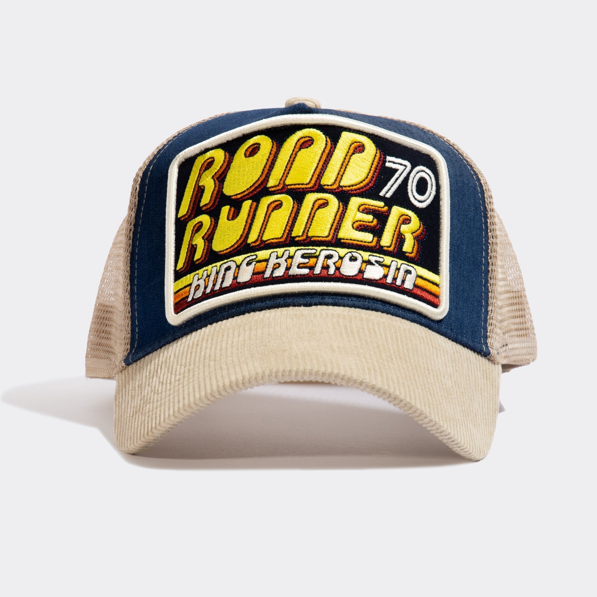 King Kerosin - Trucker Cap mit Cord - Schirm «Road Runner»