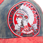 King Kerosin - Trucker Cap mit Denim Einsatz im Used Look «True Roots»