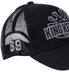 King Kerosin - Trucker Cap mit Label Stickerei