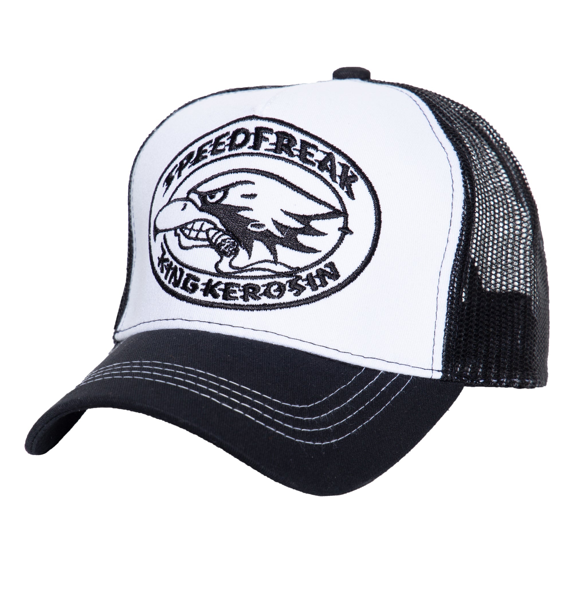 King Kerosin - Trucker Cap mit seitlichem Patch, 2 - farbig «Speedfreak»