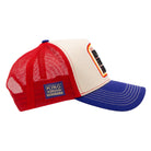 Trucker Cap 'Never Fuck A Fucker' in Beige Trucker Cap von King Kerosin