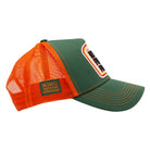 Trucker Cap 'Never Fuck A Fucker' in Grün Trucker Cap von King Kerosin