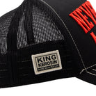 Trucker Cap 'Never Fuck a Fucker' in Schwarz Trucker Cap von King Kerosin