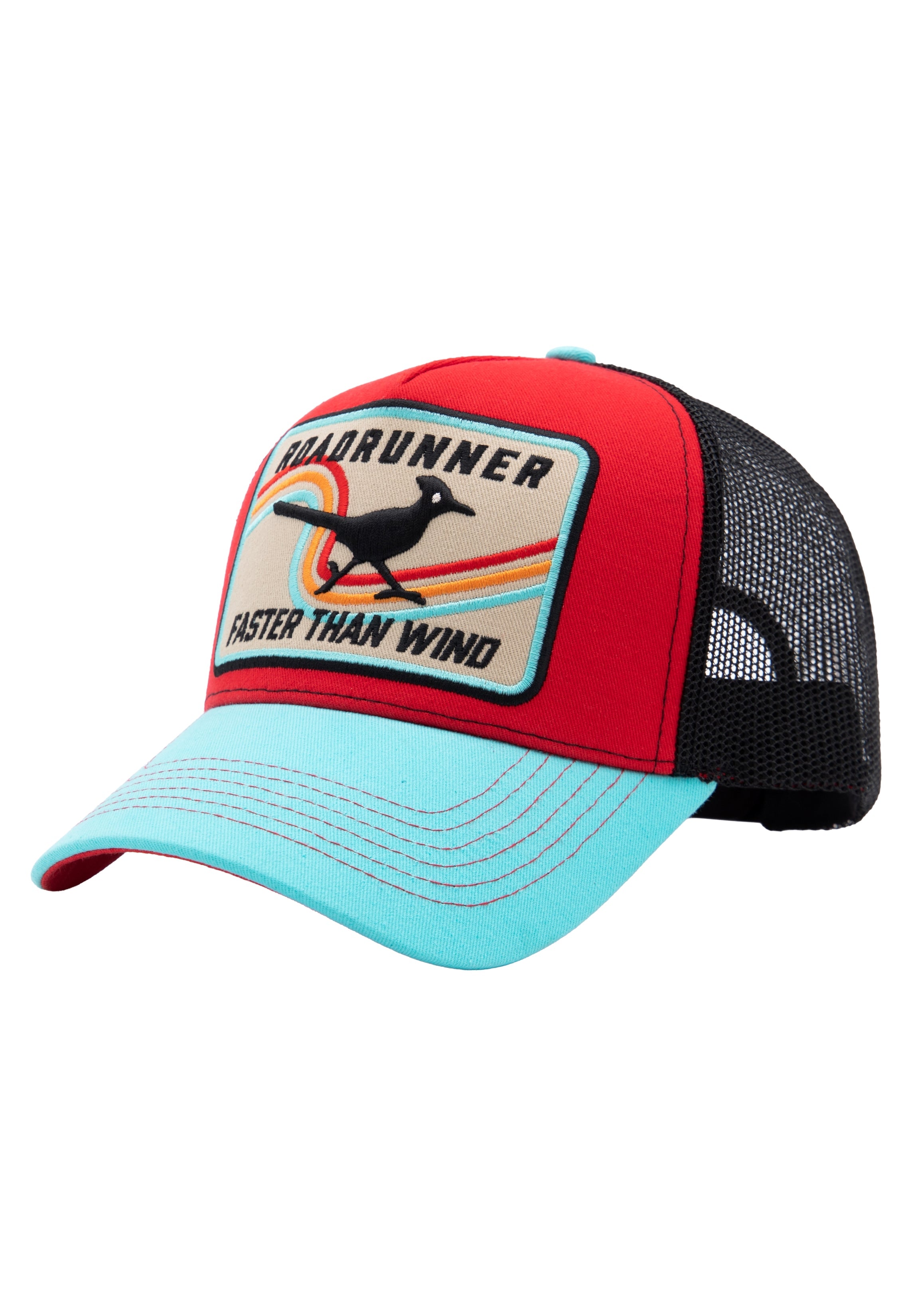 Trucker Cap 'Roadrunner' in Rot Trucker Cap von King Kerosin