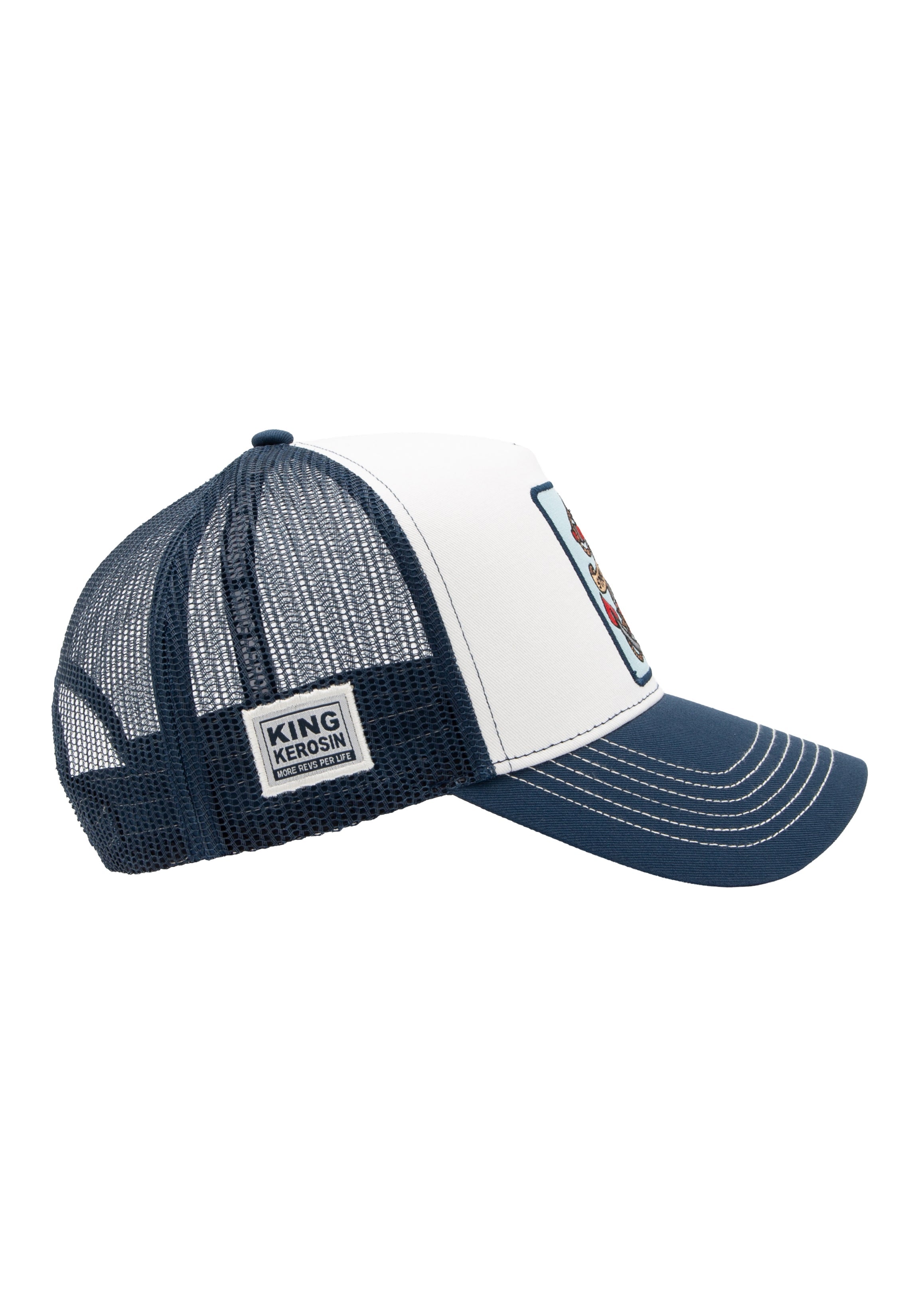 Trucker Cap 'Sink or Swim' in Blau Trucker Cap von King Kerosin