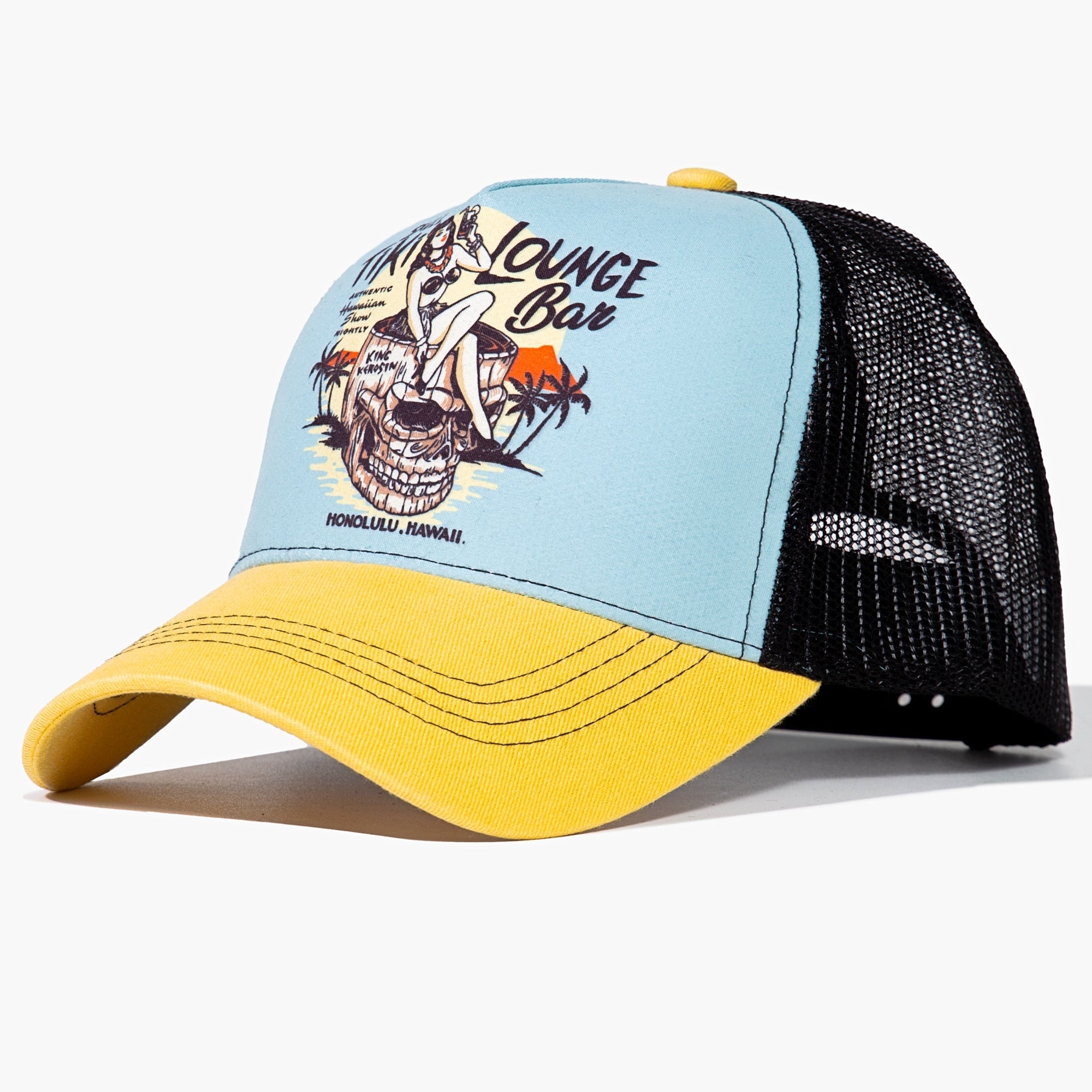 King Kerosin - Trucker Cap «Skull Tiki»