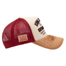 Trucker Cap 'Temple of Kustom Kulture' in Beige Trucker Cap von King Kerosin
