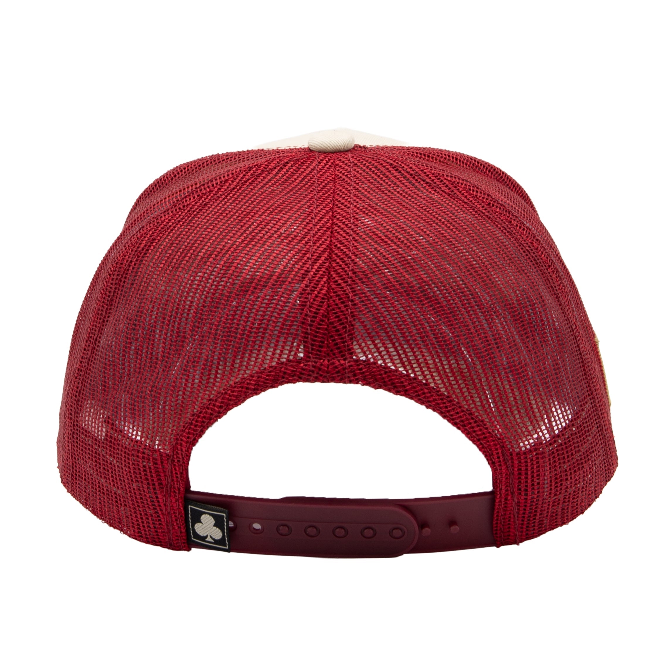 Trucker Cap 'Temple of Kustom Kulture' in Beige Trucker Cap von King Kerosin