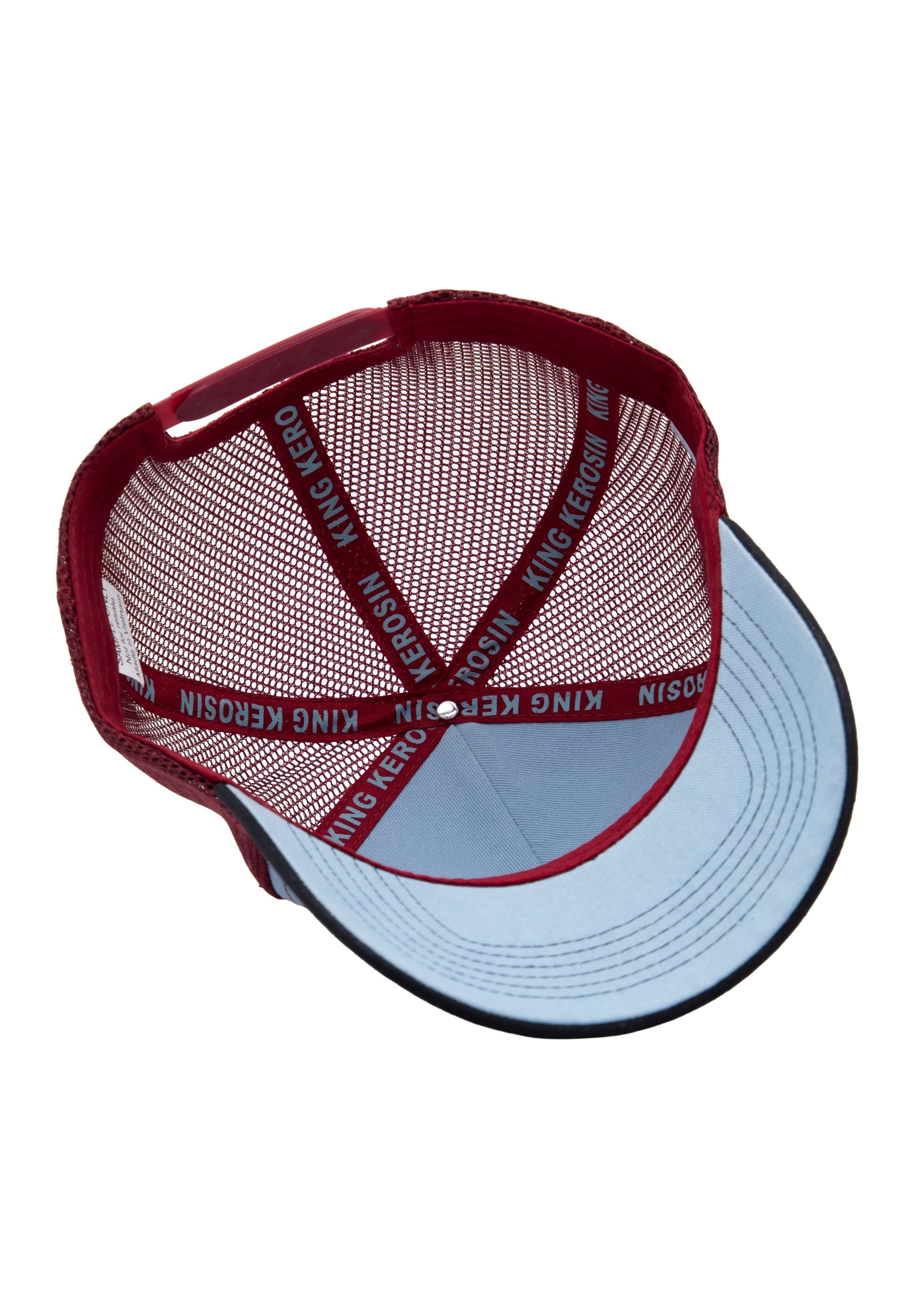 Trucker Cap 'Wish You Were Beer' in Hellblau Trucker Cap von King Kerosin