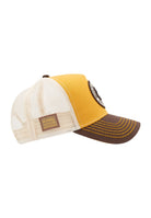 Trucker Cap 'With all due respect' in Senf – Trucker Cap von King Kerosin - Ansicht 2