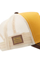 Trucker Cap 'With all due respect' in Senf – Trucker Cap von King Kerosin - Ansicht 5