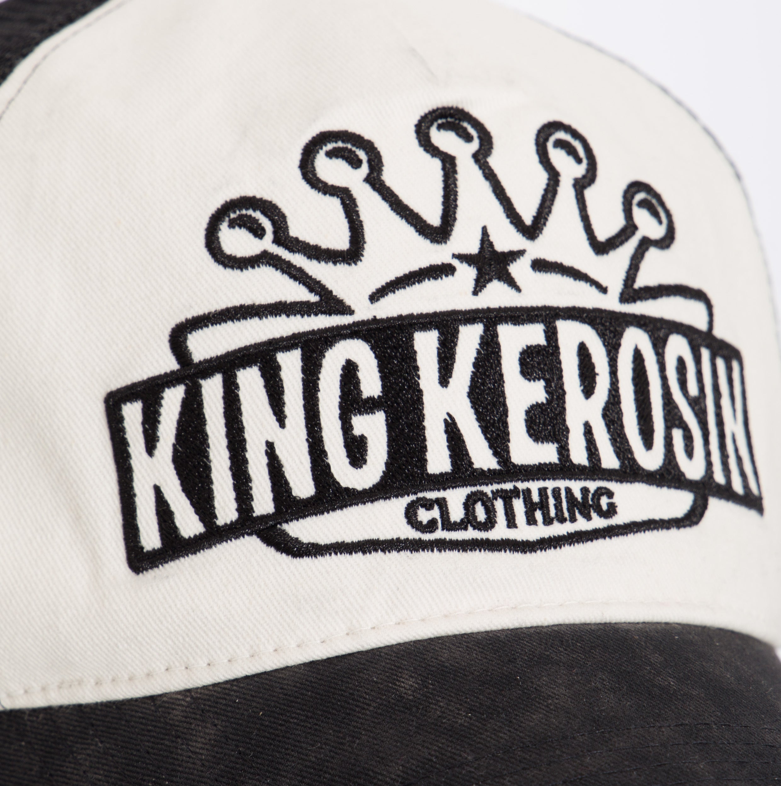 Trucker Mesh Cap mit Logo - Schriftzug Trucker Cap von King Kerosin
