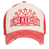 Trucker Mesh Cap mit Logo - Schriftzug Trucker Cap von King Kerosin
