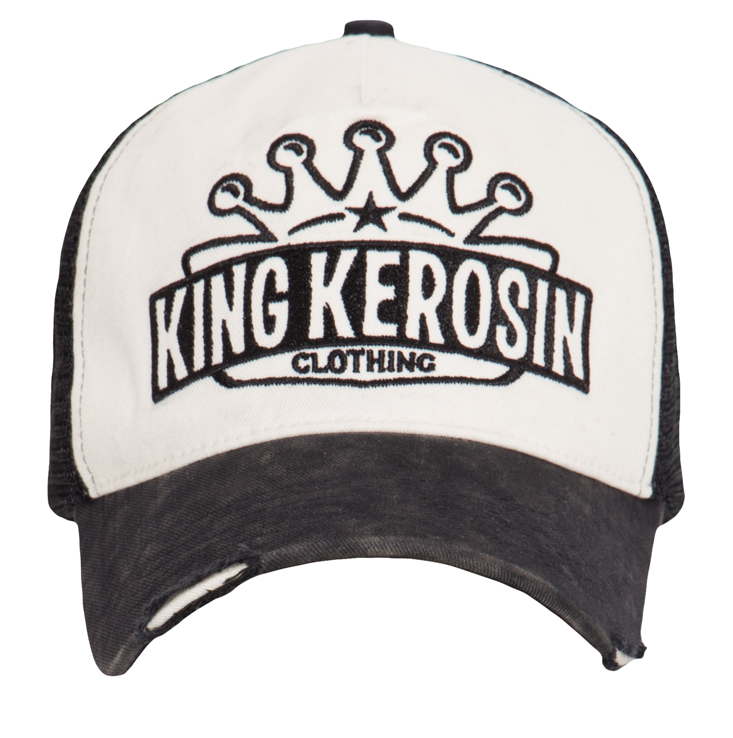 Trucker Mesh Cap mit Logo - Schriftzug Trucker Cap von King Kerosin
