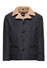 Winterjacke Fischgrat Melange Winterjacken von King Kerosin