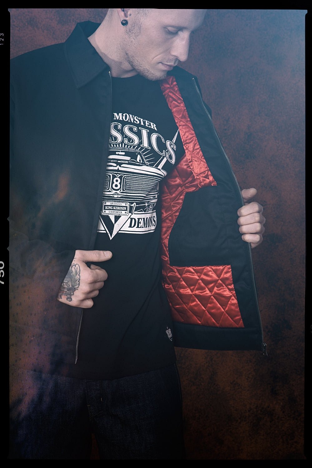 King Kerosin - Worker Jacke «Hot Rod»