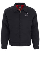 King Kerosin - Worker - Jacke mit rotem Futter «Hot Rod»
