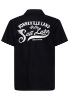 Workwear Hemd 'Bonneville Land' in Schwarz Hemden - Kurzarm von King Kerosin