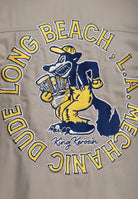 Workwear Hemd 'Long Beach Mechanic Dude' in Khaki Hemden - Kurzarm von King Kerosin