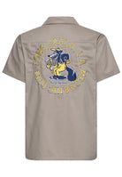 Workwear Hemd 'Long Beach Mechanic Dude' in Khaki Hemden - Kurzarm von King Kerosin