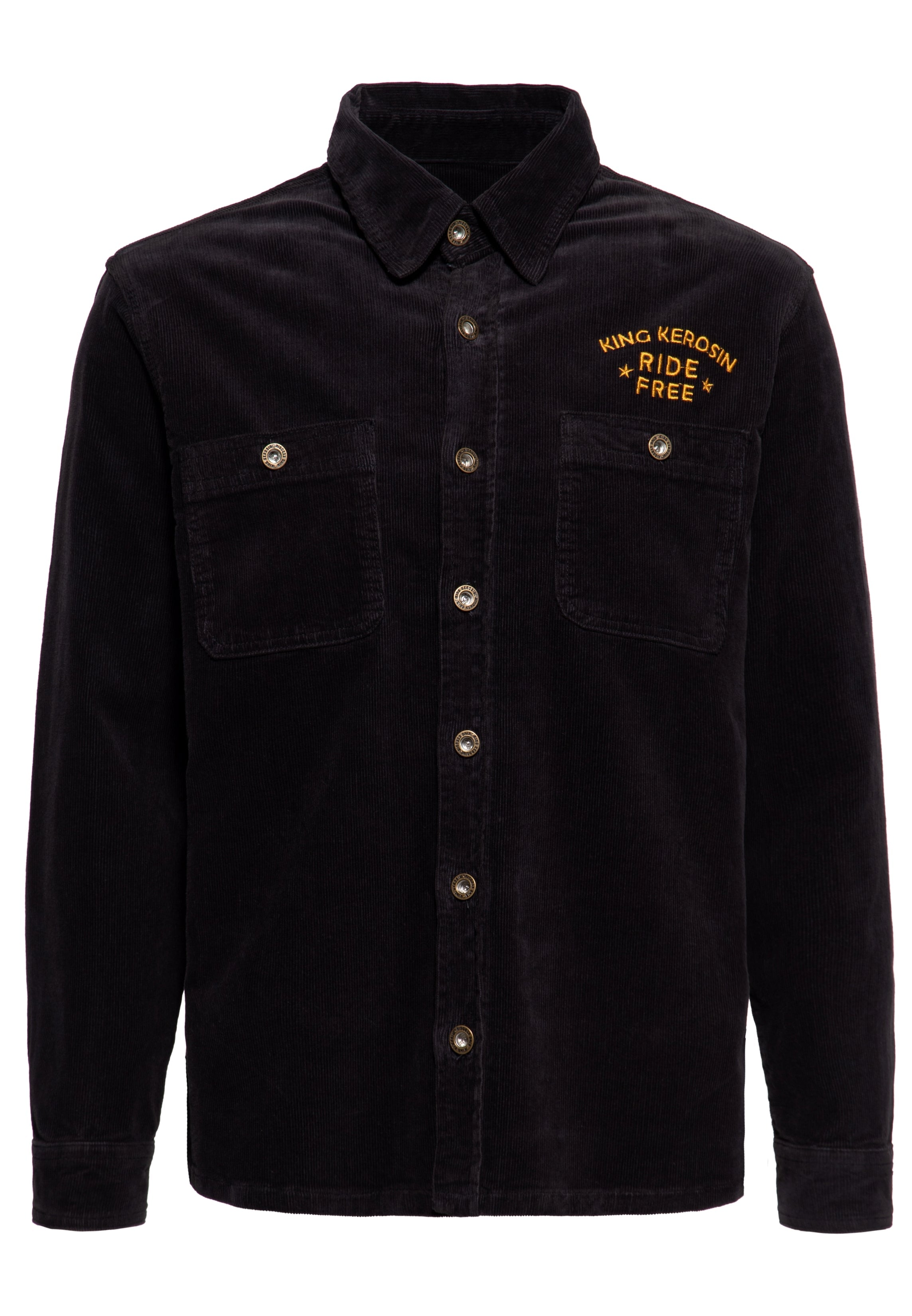 Workwear Hemd «Ride Free Live Free» Hemden - Langarm von King Kerosin