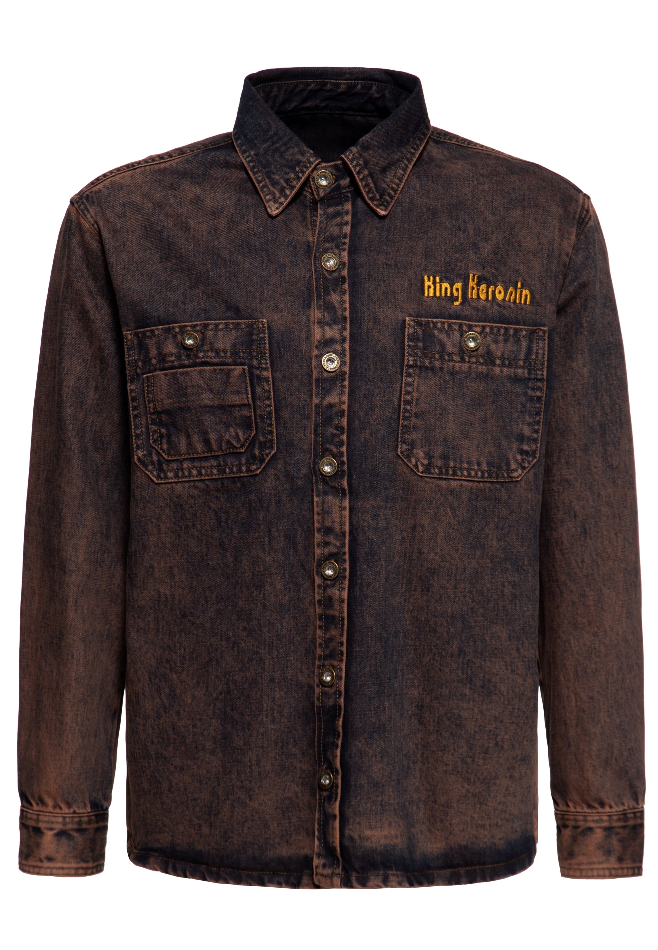 Workwear Hemd «Split The Road» Hemden - Langarm von King Kerosin