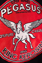 King Kerosin - Workwear - Jacke mit isolierendem Steppfutter und Stickerei im Rücken «Pegasus»