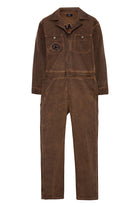 King Kerosin - Workwear Overall Jeans mit Oilwash - Effekt «Work Hard»