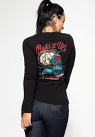 Queen Kerosin - Basic Longsleeve «Built it up!»