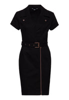 Bleistiftkleid in Schwarz Kleider von Queen Kerosin