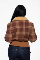 Blousonjacke in Braun – Winterjacken von Queen Kerosin - Ansicht 3