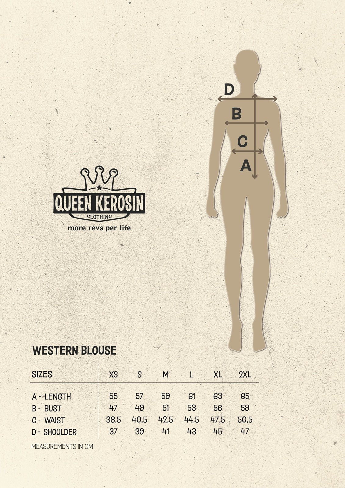 Queen Kerosin - Bluse