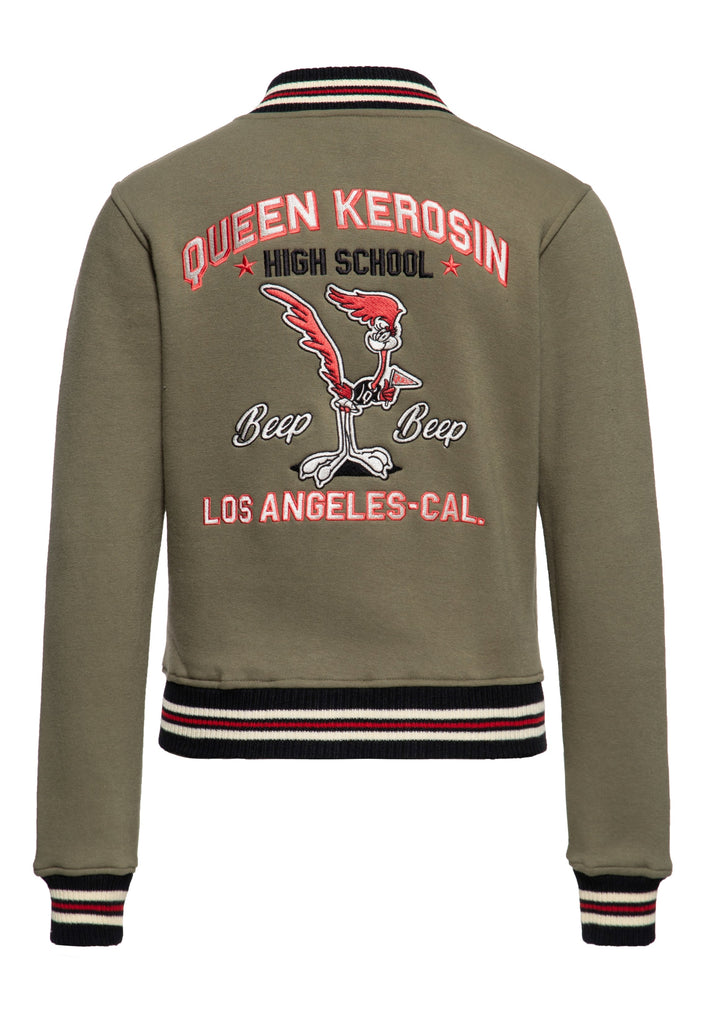 Queen Kerosin College Jacke «Beep Beep»