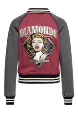 College Jacke «Diamonds» College & Baseball Jacken von Queen Kerosin
