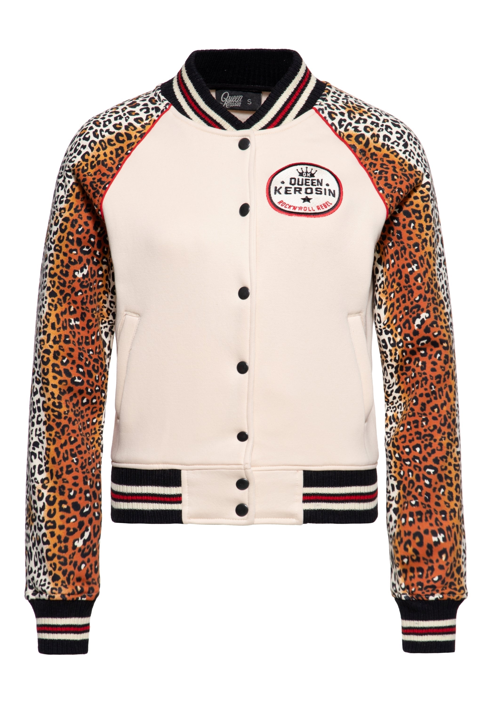 Queen Kerosin - College Jacke «Rock'n'Roll Rebel Queen»