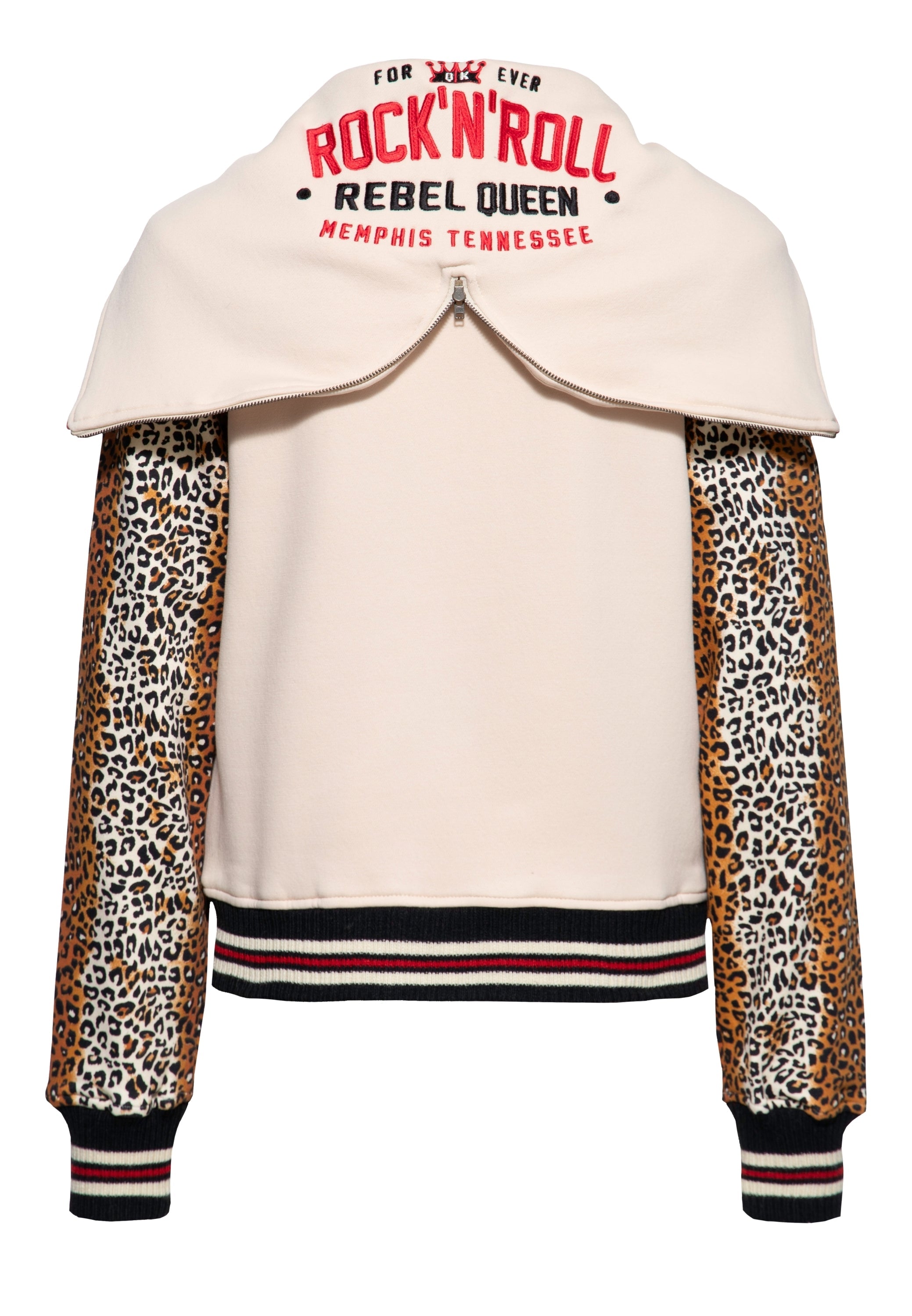 Queen Kerosin - College Jacke «Rock'n'Roll Rebel Queen»