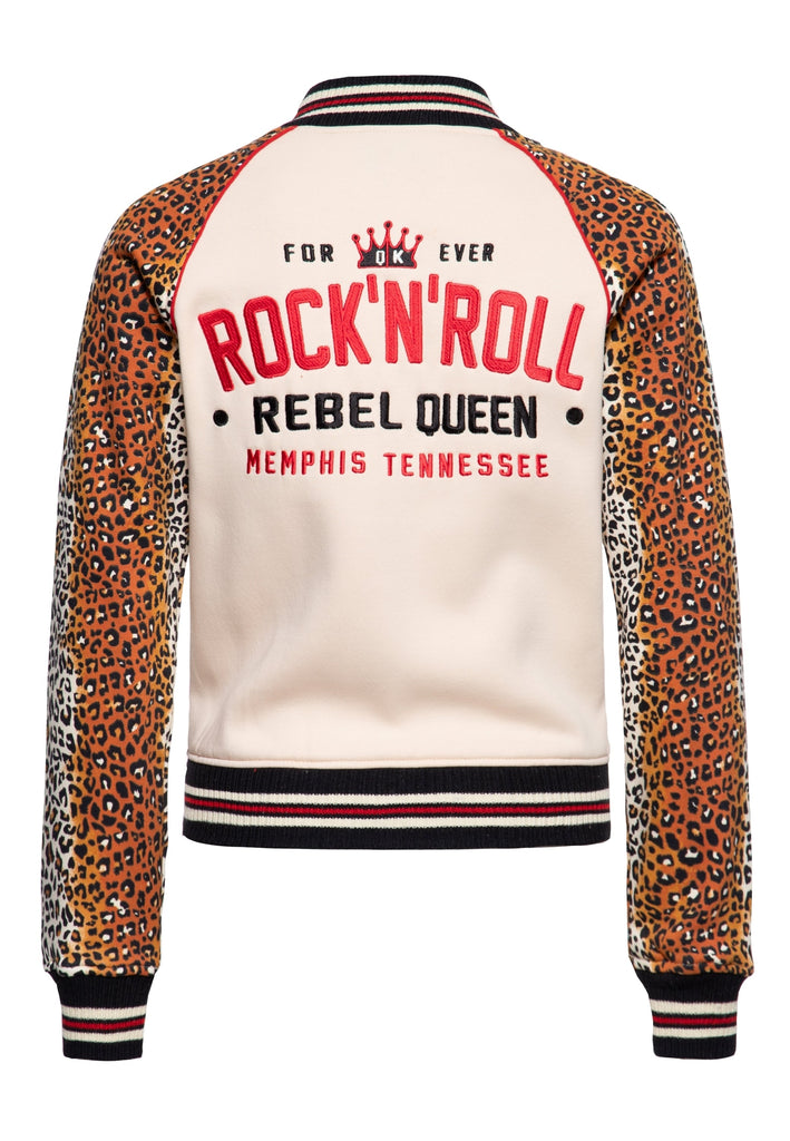 Queen Kerosin - College Jacke «Rock'n'Roll Rebel Queen»