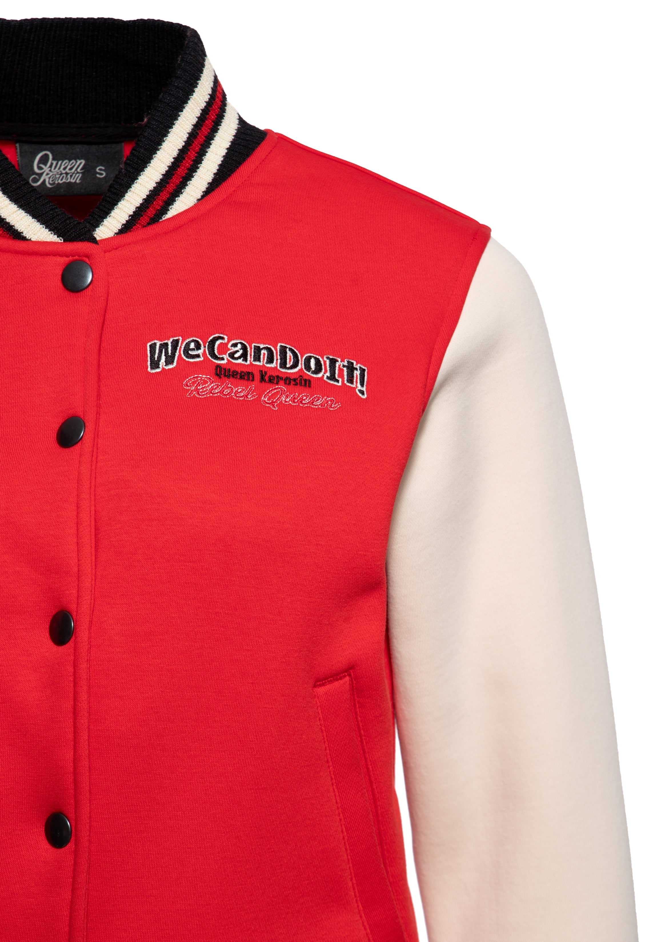 Queen Kerosin - College Jacke «We Can Do It!»