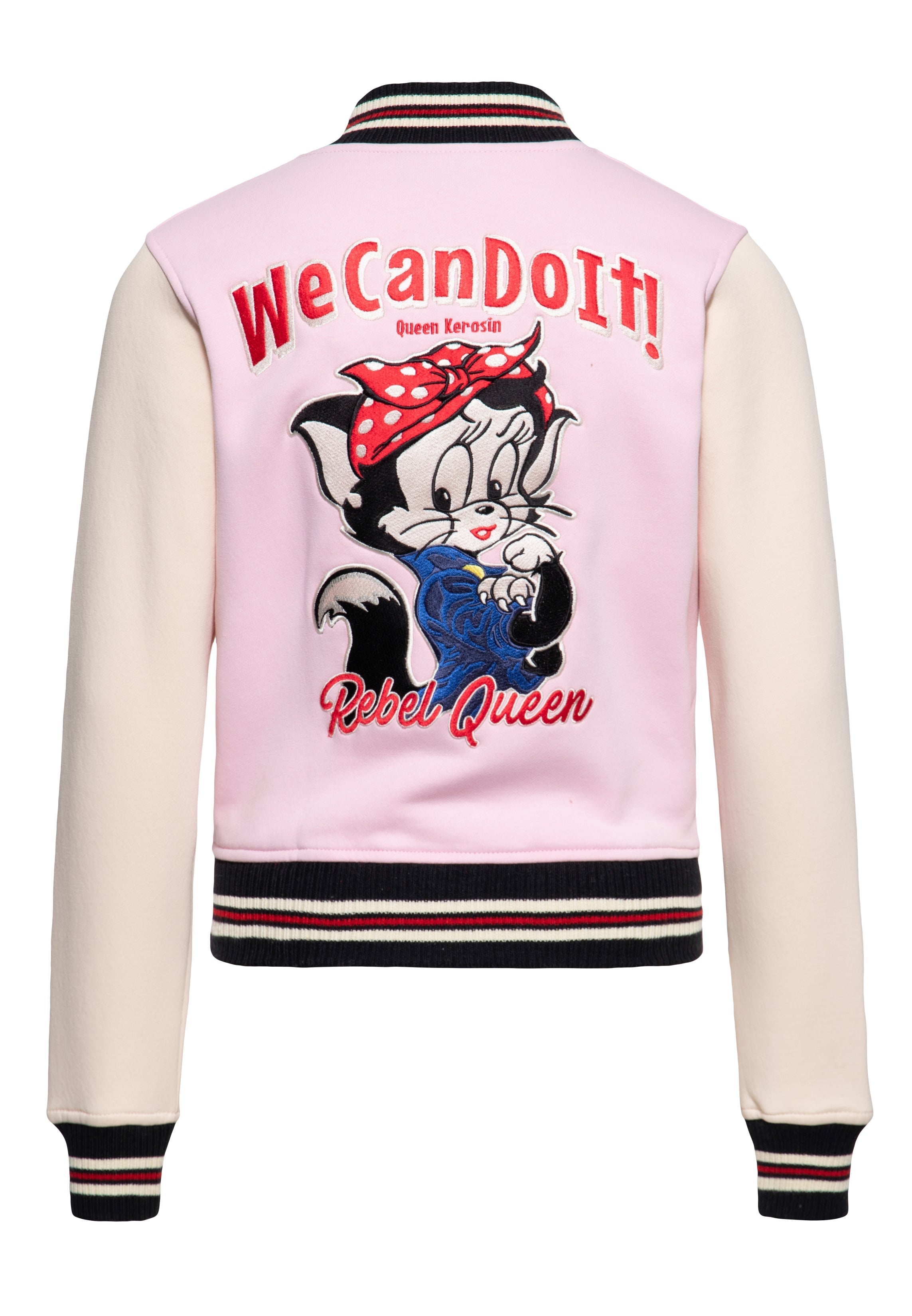 Queen Kerosin - College Jacke «We Can Do It!»