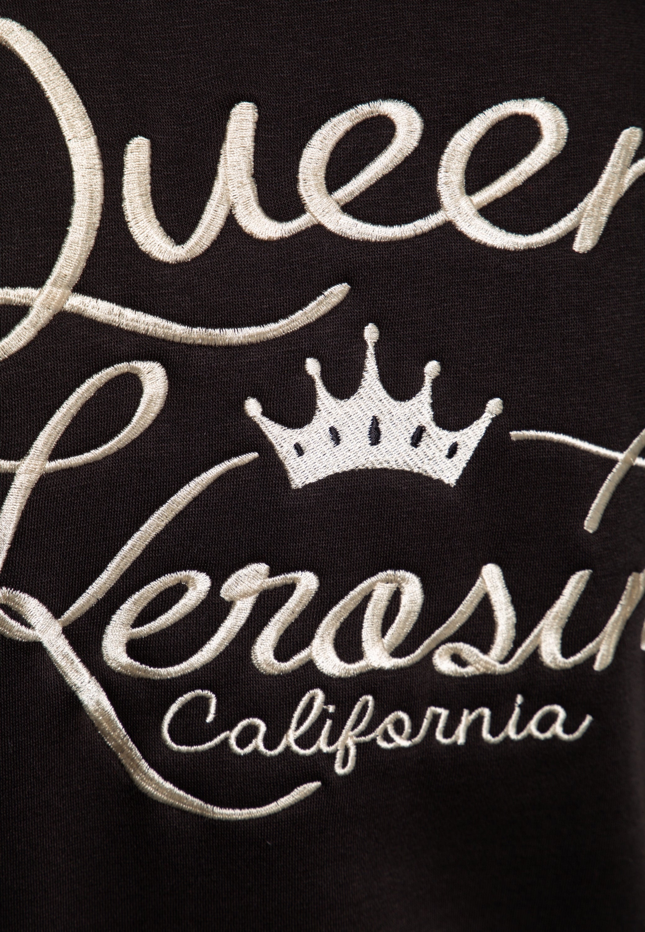 Queen Kerosin - College Sweatjacke «Q California»