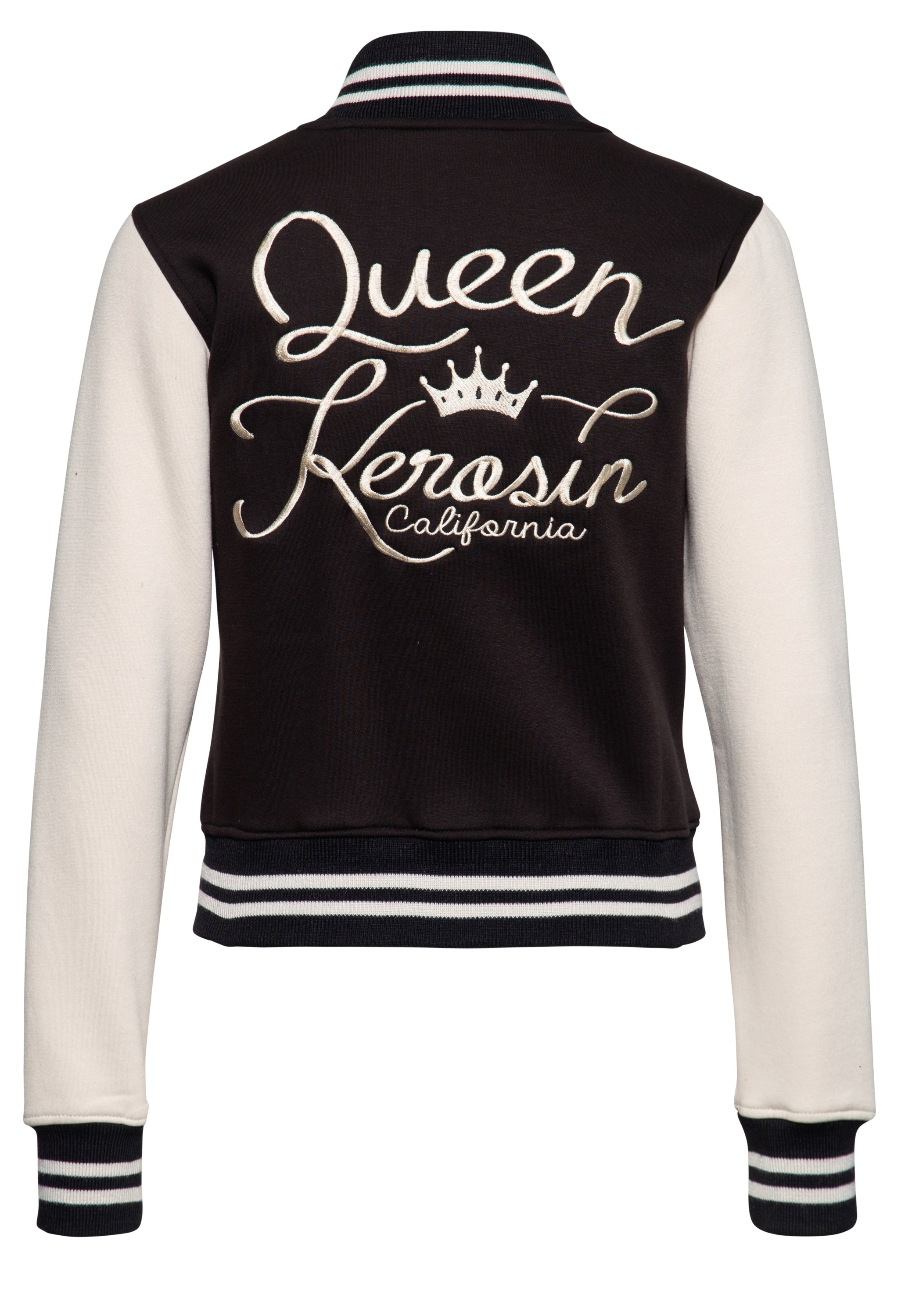 Queen Kerosin - College Sweatjacke «Q California»