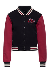College Sweatjacke «Rebel at Heart» College & Baseball Jacken von Queen Kerosin